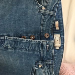 Topman skinny leg flare jeans